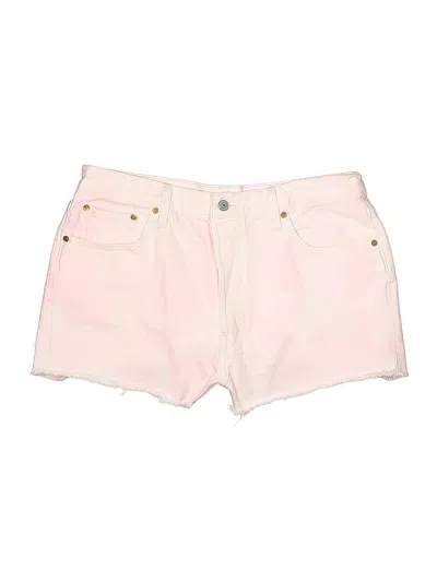 Pre-owned Levi's Denim Shorts In Pink