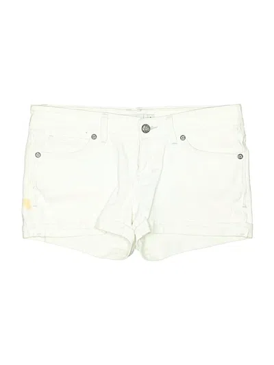 Pre-owned Levi's Denim Shorts In White