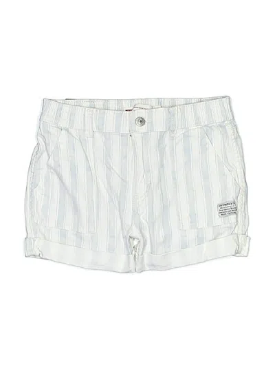 Pre-owned Levi's Kids'  Denim Shorts In White