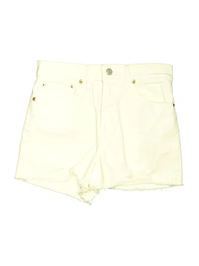 Pre-owned Levi's Denim Shorts In Yellow