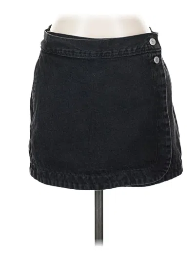 Pre-owned Levi's Denim Skirt In Black