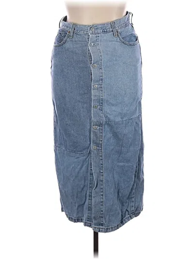 Pre-owned Levi's Denim Skirt In Blue