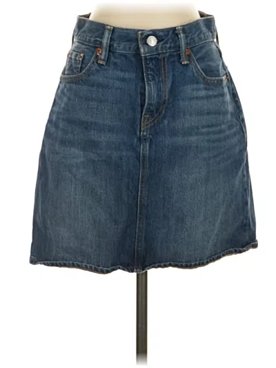 Pre-owned Levi's Denim Skirt In Blue