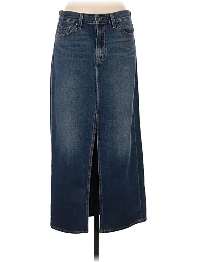 Pre-owned Levi's Denim Skirt In Blue