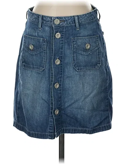 Pre-owned Levi's Denim Skirt In Blue