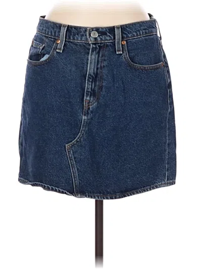 Pre-owned Levi's Denim Skirt In Blue
