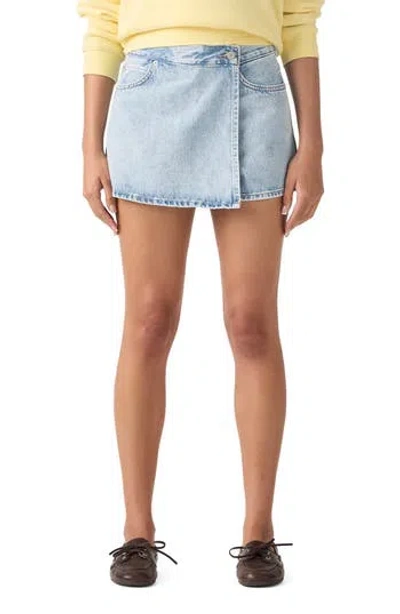 Levi's Denim Skort In Blue