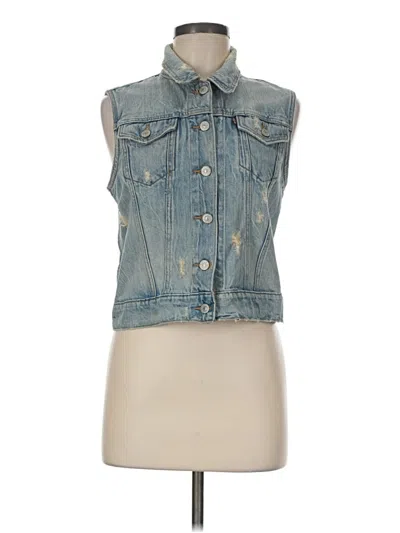 Pre-owned Levi's Denim Vest In Blue