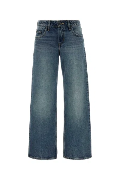 Levi's Denim Wide-leg Jeans In Blue