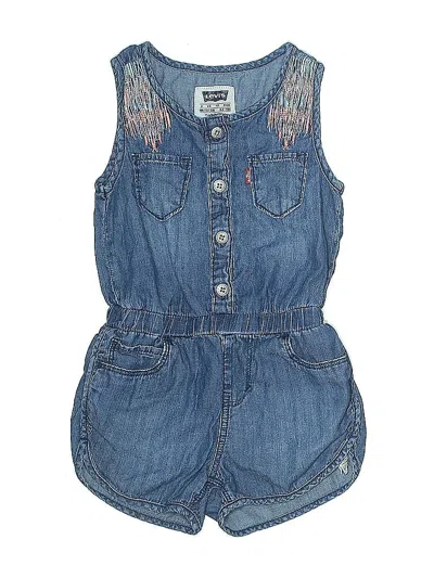 Pre-owned Levi's Kids'  Dress In Blue