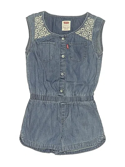 Pre-owned Levi's Kids'  Dress In Blue