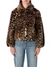Levi's Elle Sherpa Leopard In Multi