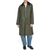 Levi's Extralong Barn Jacket In Green