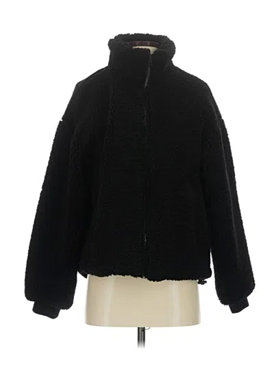 Pre-owned Levi's Faux Fur Jacket In Black