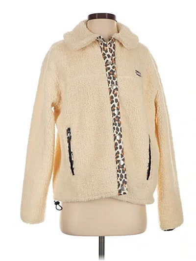 Pre-owned Levi's Faux Fur Jacket In Ivory