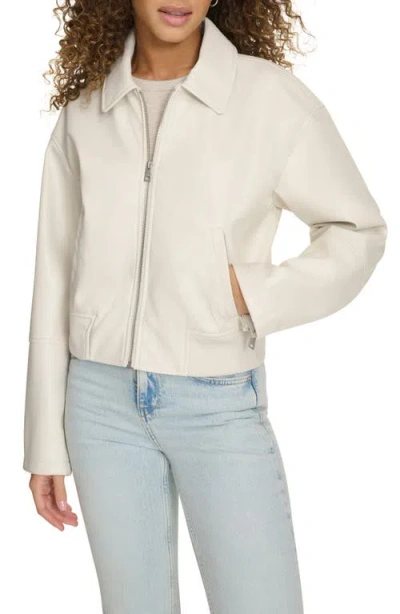 Levi's Faux Leather Bomber Jacket