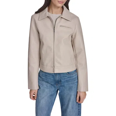 Levi's Faux Leather Jacket In Neutral