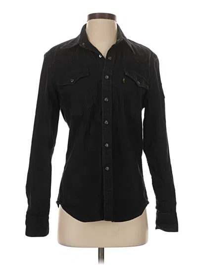 Pre-owned Levi's Fleece Jacket In Black