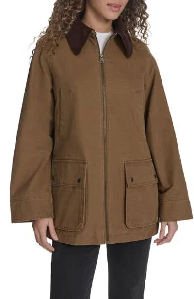 Levi's Four Pocket Barn Jacket In Brown