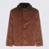 Levi's Brown Leather Jacket In Brown