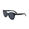 Levi's Stainless Steel Women's Sunglasses In Black
