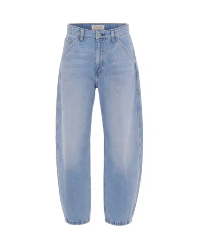 Levi's High-rise Tapered Jeans In Blue