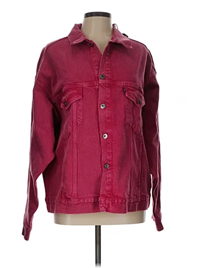 Levi's Jacket In Burgundy
