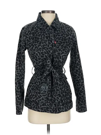 Pre-owned Levi's Jacket In Gray