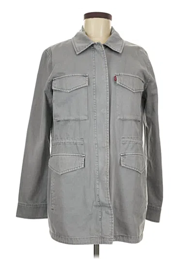 Pre-owned Levi's Jacket In Gray