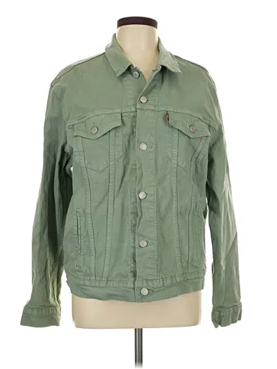 Pre-owned Levi's Jacket In Green