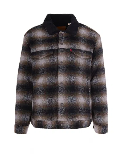 Levi's Giubbino Trucker James Plaid Paloma In Multi