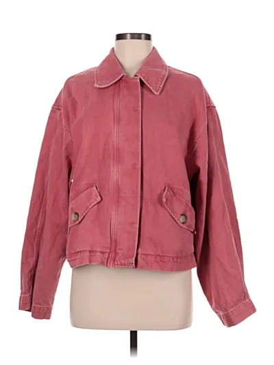 Pre-owned Levi's Jacket In Pink