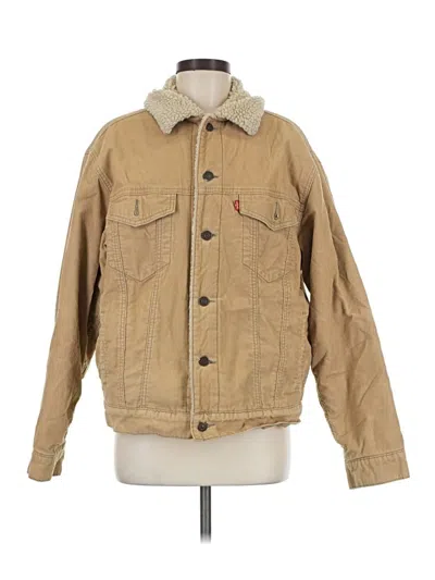 Pre-owned Levi's Jacket In Tan