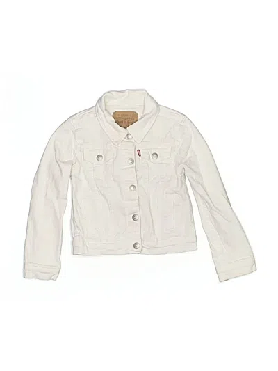 Pre-owned Levi's Kids'  Jacket In White