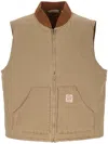 Levi's Sansome Vest With Patch Pockets In Brown
