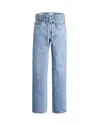 Levi's Jeans Xl Straight In Denim Chiaro In Blue