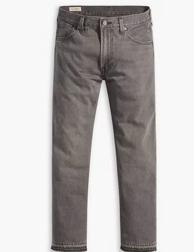 Levi's Jeans 551z Straight Crop Flower In Grigio