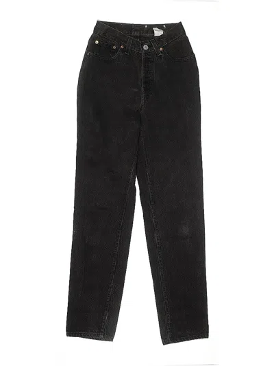 Pre-owned Levi's Kids'  Jeans In Black