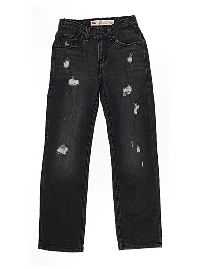 Pre-owned Levi's Kids'  Jeans In Black