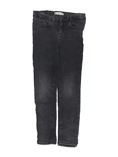 Pre-owned Levi's Kids'  Jeans In Black