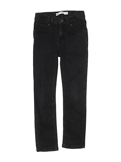 Pre-owned Levi's Kids'  Jeans In Black