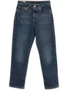 Levi's 501 Cropped-jeans In Blue