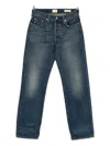 Levi's 501 Cropped-jeans In Blue