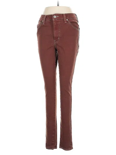 Pre-owned Levi's Jeans In Brown