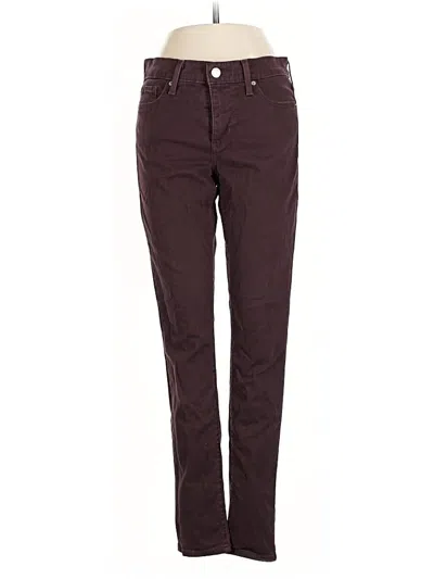 Pre-owned Levi's Jeans In Burgundy