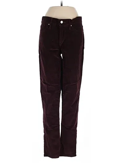 Pre-owned Levi's Jeans In Burgundy