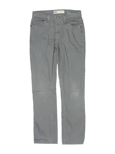Pre-owned Levi's Kids'  Jeans In Gray