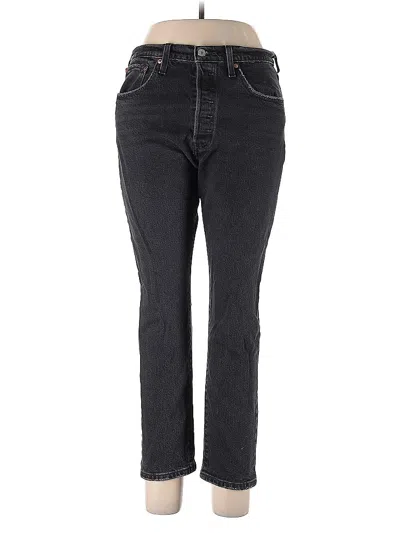 Pre-owned Levi's Jeans In Gray