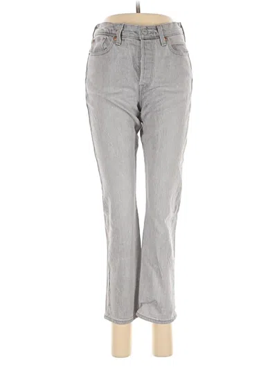 Pre-owned Levi's Jeans In Gray