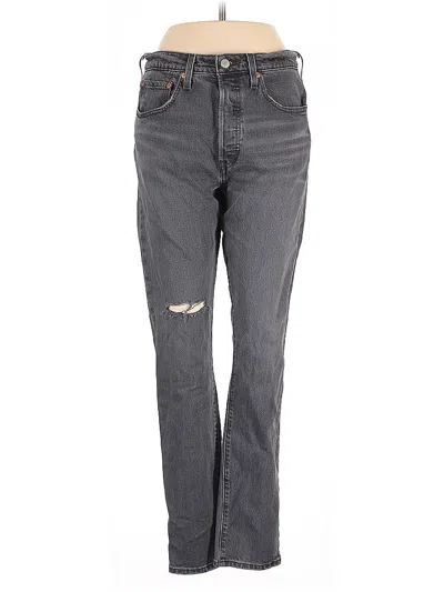 Pre-owned Levi's Jeans In Gray